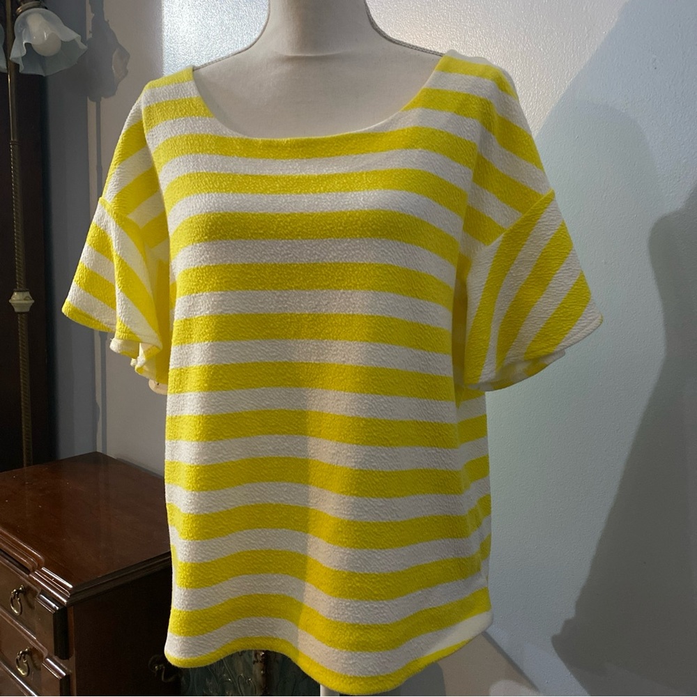 Anthropologie Postmark Ellie Striped Blouse